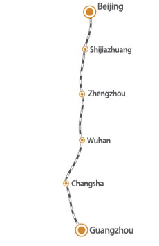 ligne de Beijing - Guangzhou