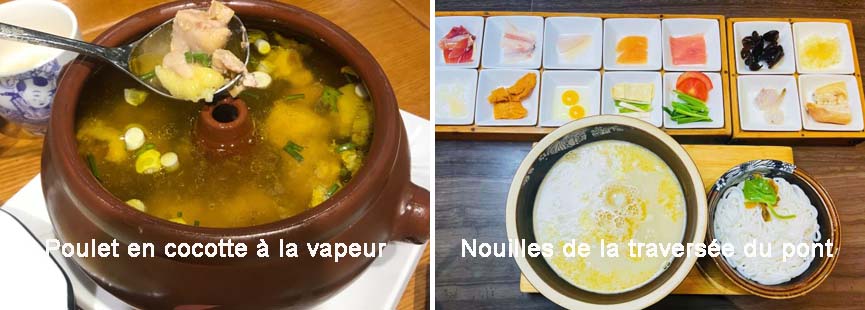 Fondue de champignons sauvages et Nouilles de la traversée du pont