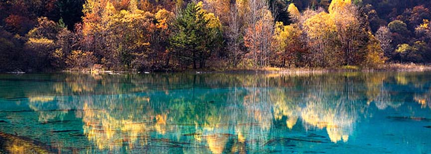 la vallée de Jiuzhaigou